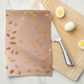 Goldener Regen Geschirrtuch (Viertel Falte)