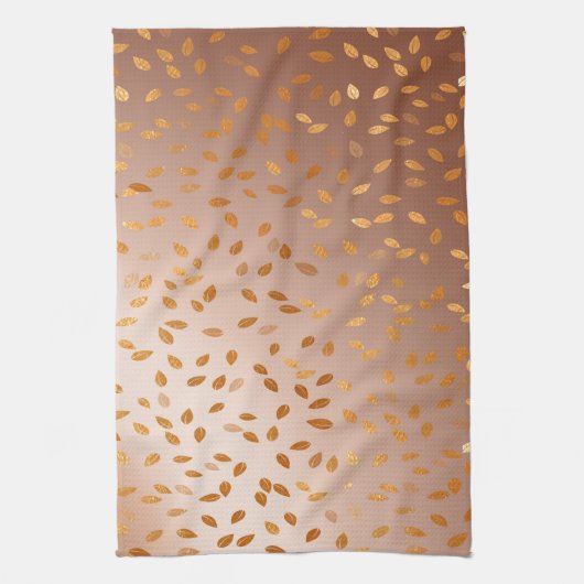 Goldener Regen Geschirrtuch (Vertikal)