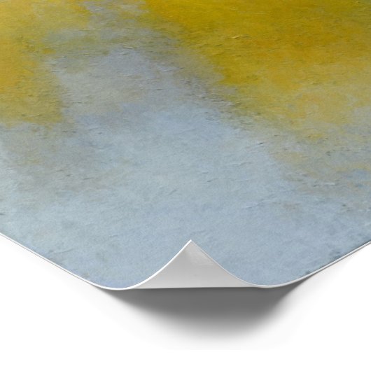 Goldener Regen Poster (Ecke)