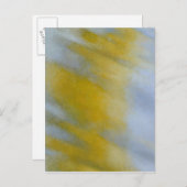 Goldener Regen Postkarte (Vorne/Hinten)