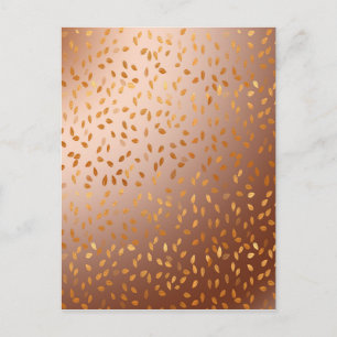 Goldener Regen Postkarte