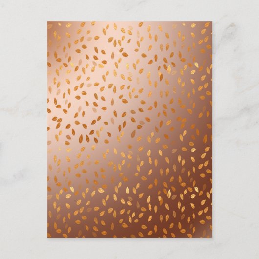 Goldener Regen Postkarte (Vorderseite)