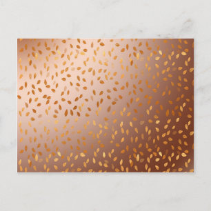 Goldener Regen Postkarte