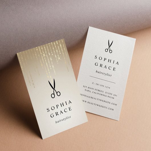 Goldener Regen Visitenkarte