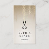 Goldener Regen Visitenkarte (Vorderseite)