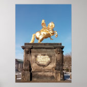 Goldener Reiter Poster (Vorne)