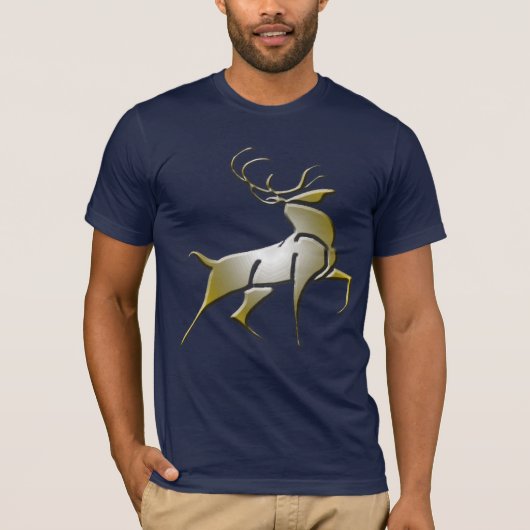 Goldener Ren-T - Shirt (Vorderseite)