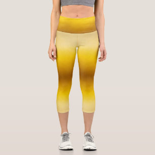 Goldener Rest Capri Leggings