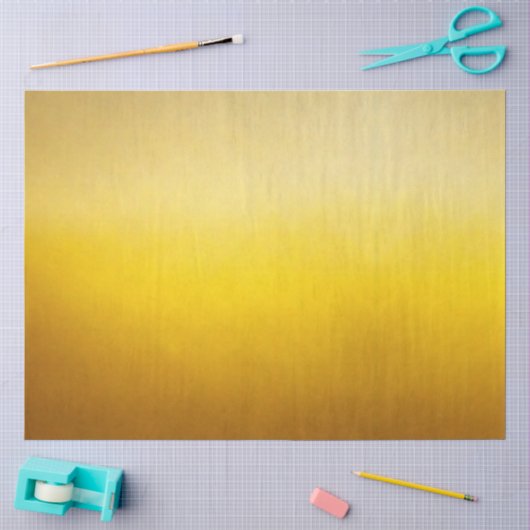 Goldener Restbestand Seidenpapier (Basteln)