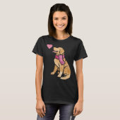 Goldener Retriever 2 626 T-Shirt (Vorne ganz)