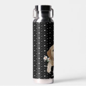 Goldener Retriever auf Stars Trinkflasche (Vorne)