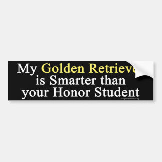 Goldener Retriever-Autoaufkleber Autoaufkleber