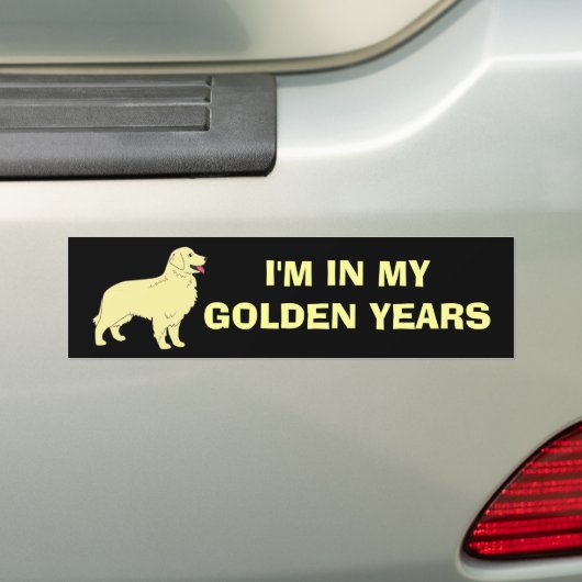 Goldener Retriever-Autoaufkleber Autoaufkleber (Auf Auto)