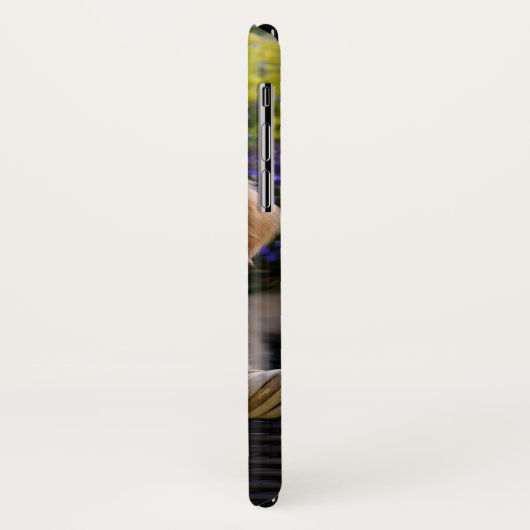 Goldener Retriever-Baby-Hundewelpen-lustiges Case-Mate iPhone Hülle (Hinten/Links)