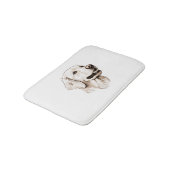 Goldener Retriever Badematte (Schrägansicht)