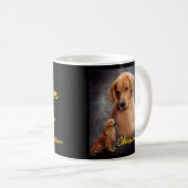 Goldener Retriever Chisim Tasse (VorderseiteRechts)