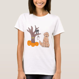 Goldener Retriever-Fall-T - Shirt