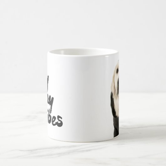 Goldener Retriever-"fauler Tagesvibes-" Tasse - (Mittel)