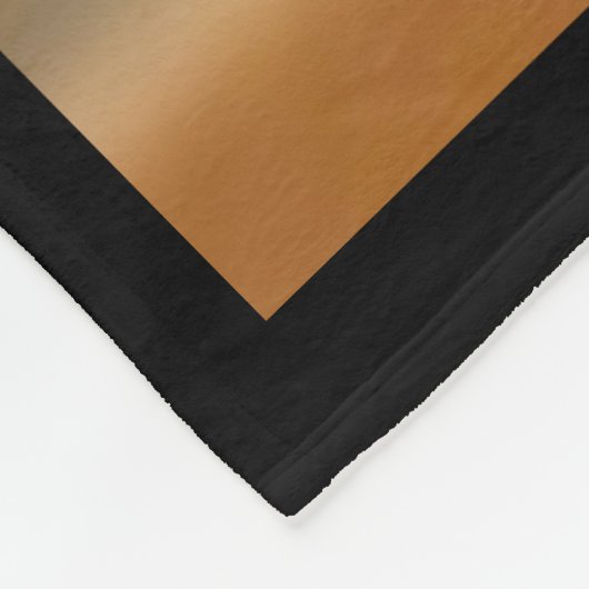 Goldener Retriever-Fleece-Decke Fleecedecke (Ecke)