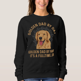 Goldener Retriever für einen Goldenen Vater Sweatshirt
