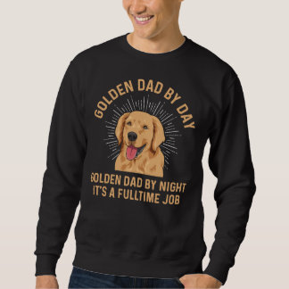 Goldener Retriever für einen Goldenen Vater Sweatshirt
