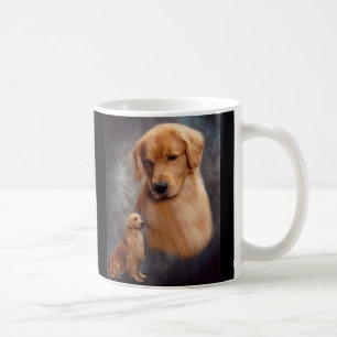 Goldener Retriever-Gläubiger-Tasse Kaffeetasse
