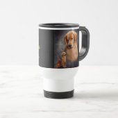 Goldener Retriever-Gläubiger-Tasse Reisebecher (VorderseiteRechts)