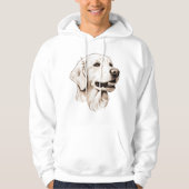 Goldener Retriever Hoodie (Vorderseite)