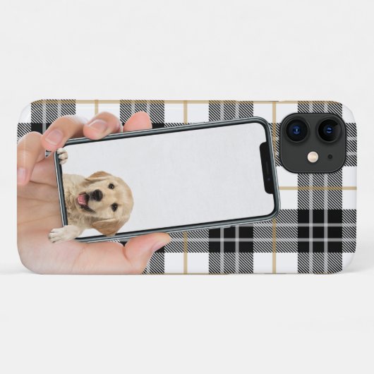 Goldener Retriever im Handy-Rahmen Case-Mate iPhone Hülle (Rückseite (Horizontal))