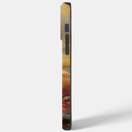 Goldener Retriever im Herbst Leaves Inspiriert Case-Mate iPhone Hülle (Rückseite / Links)