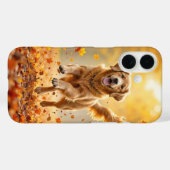 Goldener Retriever im Herbstwald Case-Mate iPhone Hülle (Rückseite (Horizontal))