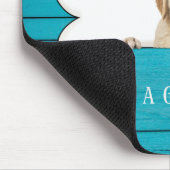 Goldener Retriever im Hundebund Mousepad (Ecke)