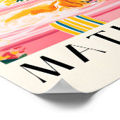 Goldener Retriever in der Badewanne, Funny Bath Po Poster (Ecke)