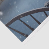 Goldener Retriever in Sleigh 3 Entdeckungspapier Seidenpapier (Ausschnitt)