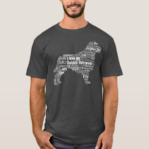 Goldener Retriever in vielen Worten T-Shirt
