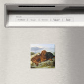 goldener Retriever, irischer und Gordon-Setter-Mag Magnet (In Situ (Geschirrspüler))