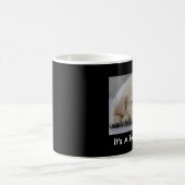 Goldener Retriever ist es eine starke Kaffeetasse (Mittel)