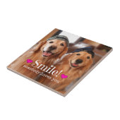 Goldener Retriever jemand Lieben Sie Fliese (Seite)