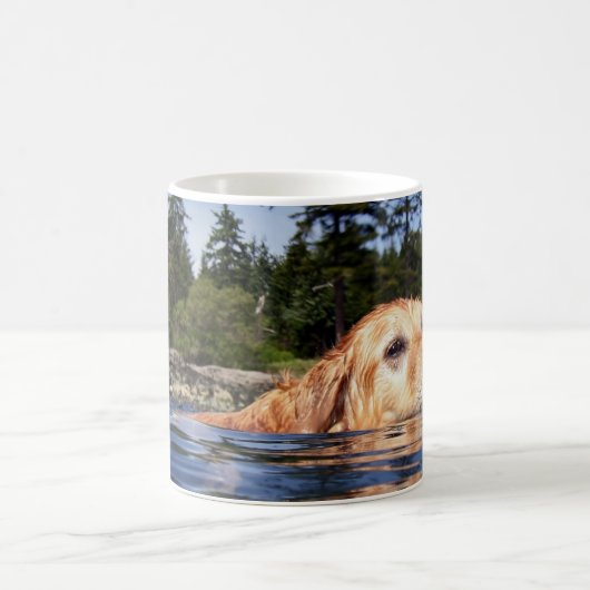 Goldener Retriever Kaffeetasse (Mittel)