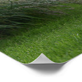 Goldener Retriever läuft 2 Poster (Ecke)