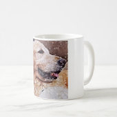 Goldener Retriever-Liebe Kaffeetasse (VorderseiteRechts)