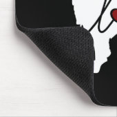 Goldener Retriever-Liebe Mousepad (Ecke)