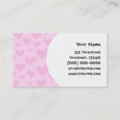 Goldener Retriever-Liebe Visitenkarte (Rückseite)