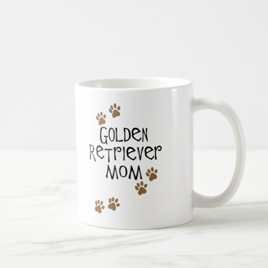 Goldener Retriever-Mama Kaffeetasse (Rechts)