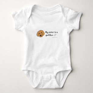 Goldener Retriever - mehr Rassen Baby Strampler