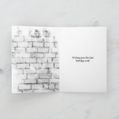 Goldener Retriever mit Baseball und Handschuh Karte (Innenseite)