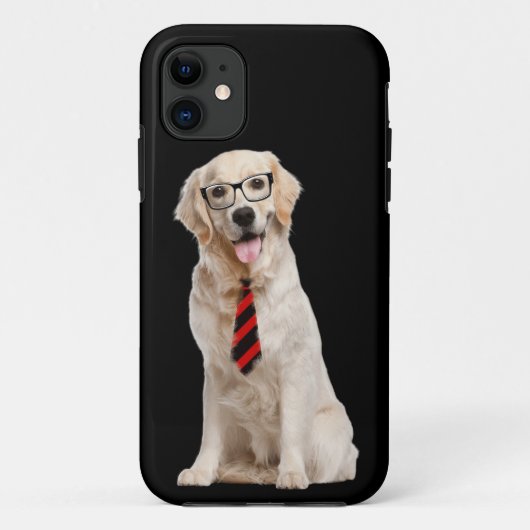 Goldener Retriever mit Brille Case-Mate iPhone Hülle (Rückseite)