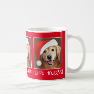 Goldener Retriever mit Kaffeetasse