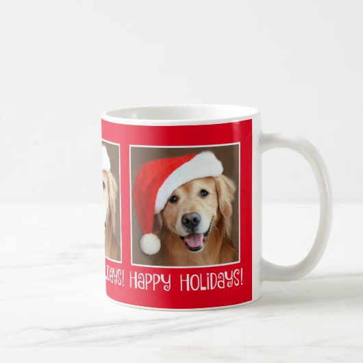 Goldener Retriever mit Kaffeetasse (Rechts)