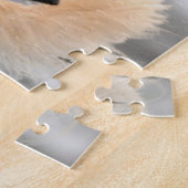 Goldener Retriever mit Mundkiefer Puzzle (Seite)